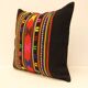 Turkish kilim pillow, vintage pillow, lumbar pillow, bedding pillow, extra long pillow, 50x50, e-35.