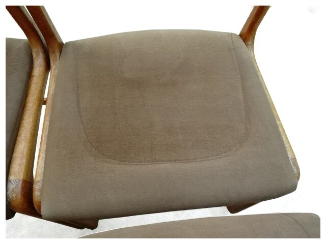 Set of 4 sleds chairs Baumann, 1960