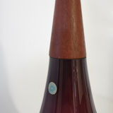 Scandinavian blown glass hanging Holmegaard 1960