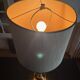 pair of american brass lamps