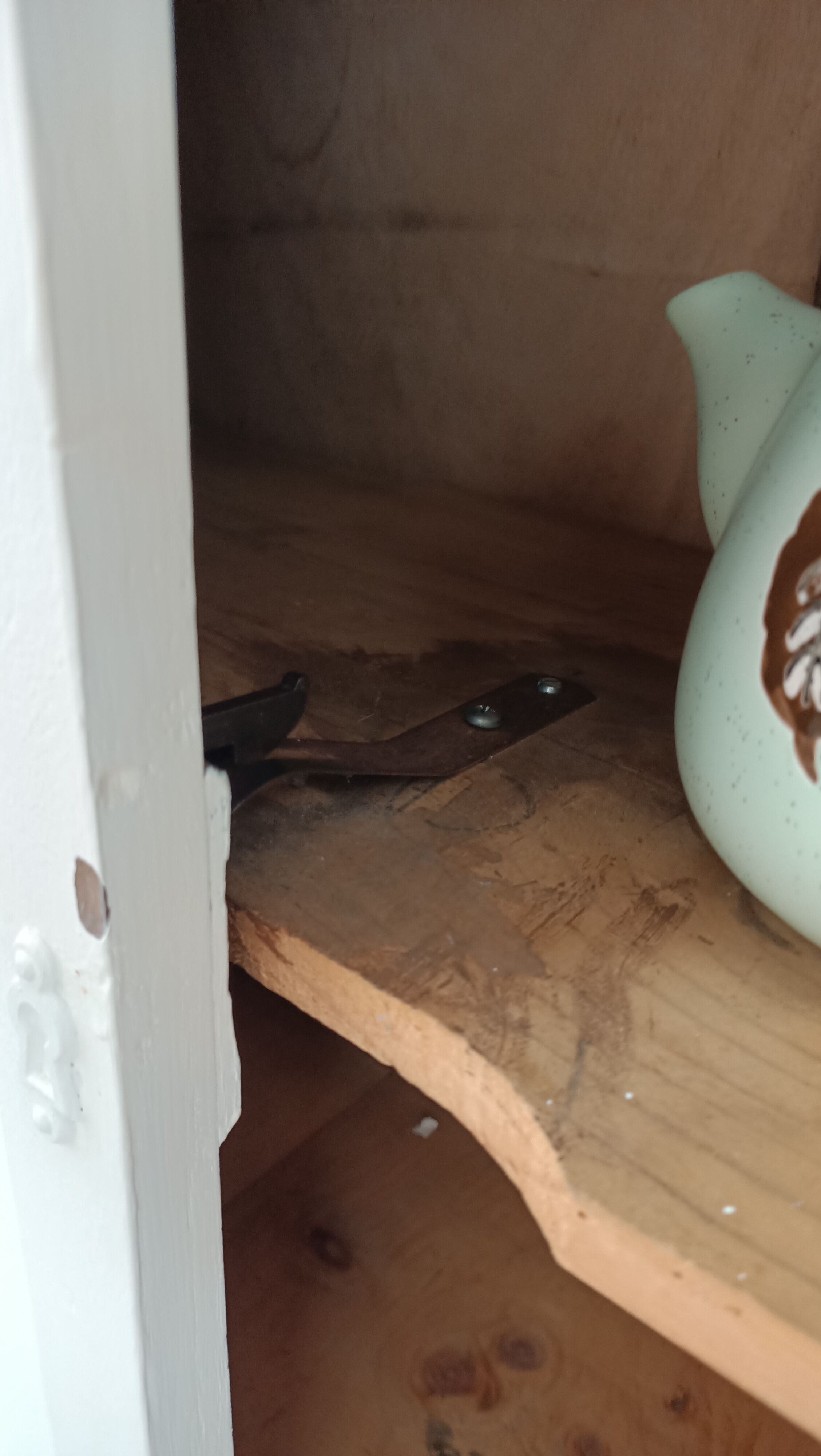 White Parisian buffet