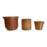 Set of 3 pot covers/baskets