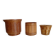 Lot de 3 caches pot /Corbeilles