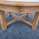 Round coffee table 1980