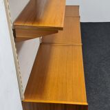 vintage sideboard and shelving system