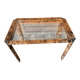 Petite table bois en loupe d’orme