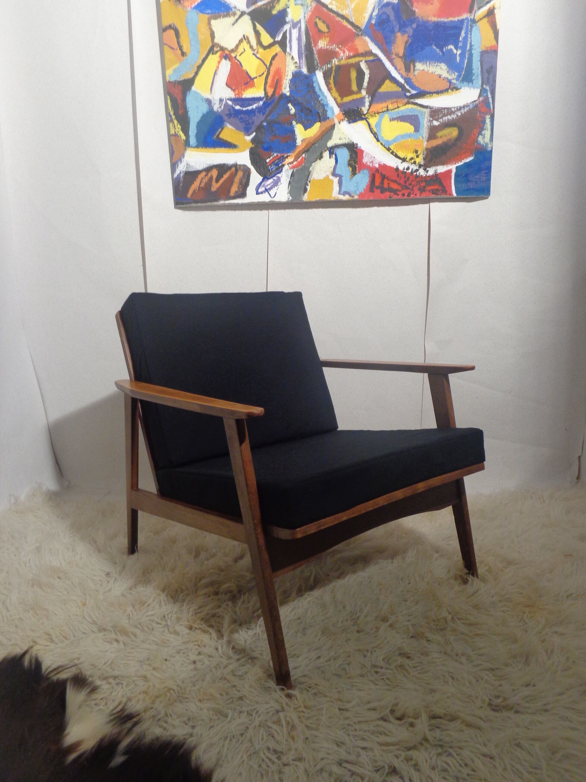 Scandinavian armchair from the 1960s