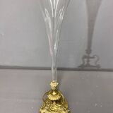 Vase cornet old, soliflore bronze