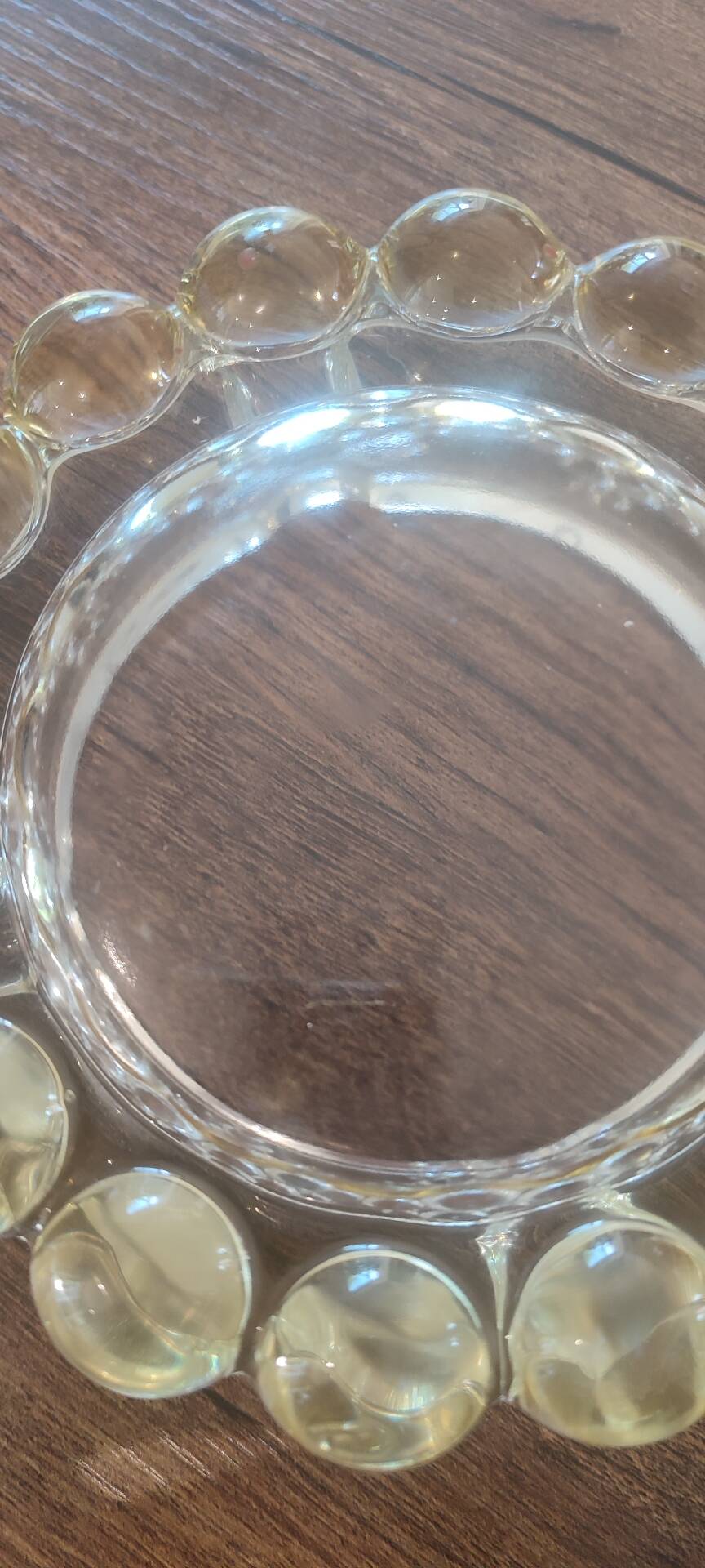 Vintage ashtray Walther Glas, Bolero series. 1960s/70s.