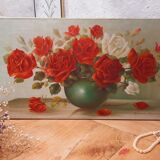 Still life bouquet of roses