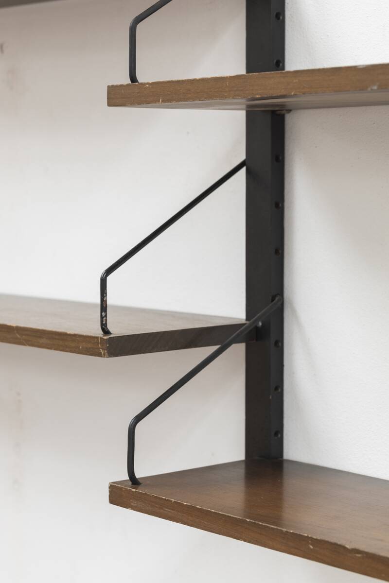 3-bay wall unit by Poul Cadovius, Denmark, 1960s