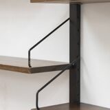 3-bay wall unit by Poul Cadovius, Denmark, 1960s