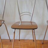 Set of 3 formica chairs