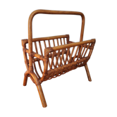 Porte revue en rotin
