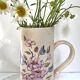 Vintage stoneware pitcher