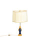 Porcelain and bronze lamp, circa 1880