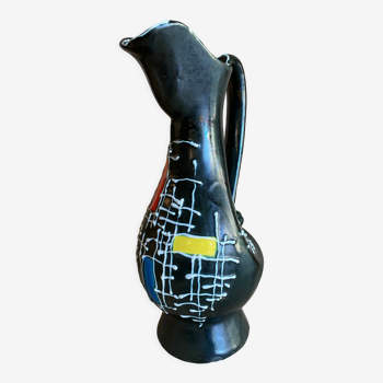 Vallauris ceramic pitcher