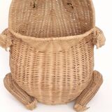 Rattan frog Olivier Cajan, 1970