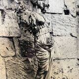 Large black and white silver photograph from the 20th century