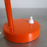 Orange metal lamp 70s