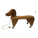 Wooden dog to pull
