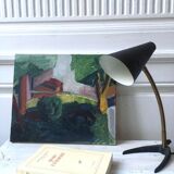 Oil on canvas abstract landscape