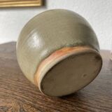 Small glazed ceramic vase