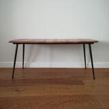 An elm coffee table