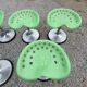 Set of 5 stools "reaper" by Etienne Fermigier Mirima editor 1970