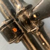 Wall-mounted coat rack in wood 1900