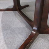 Extendable oval  Baumann table 1970