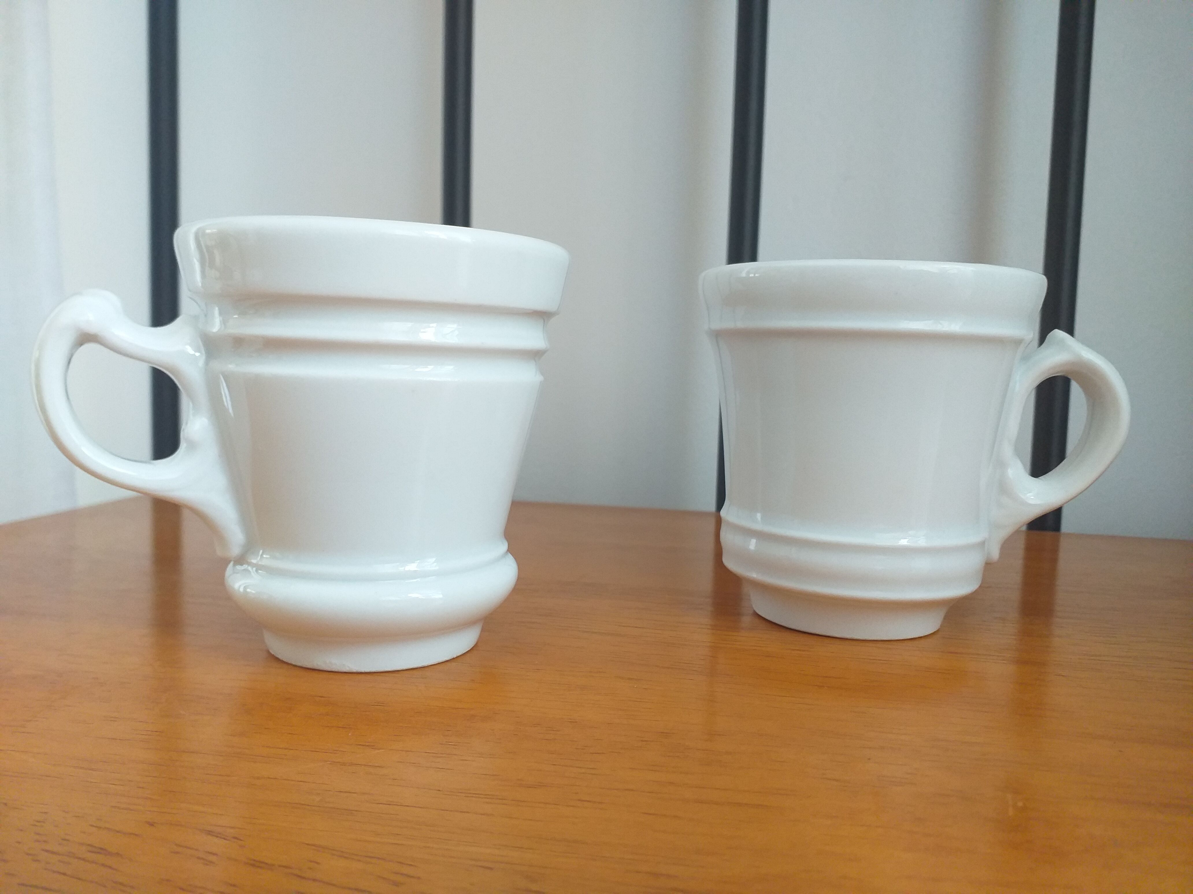 White porcelain fires