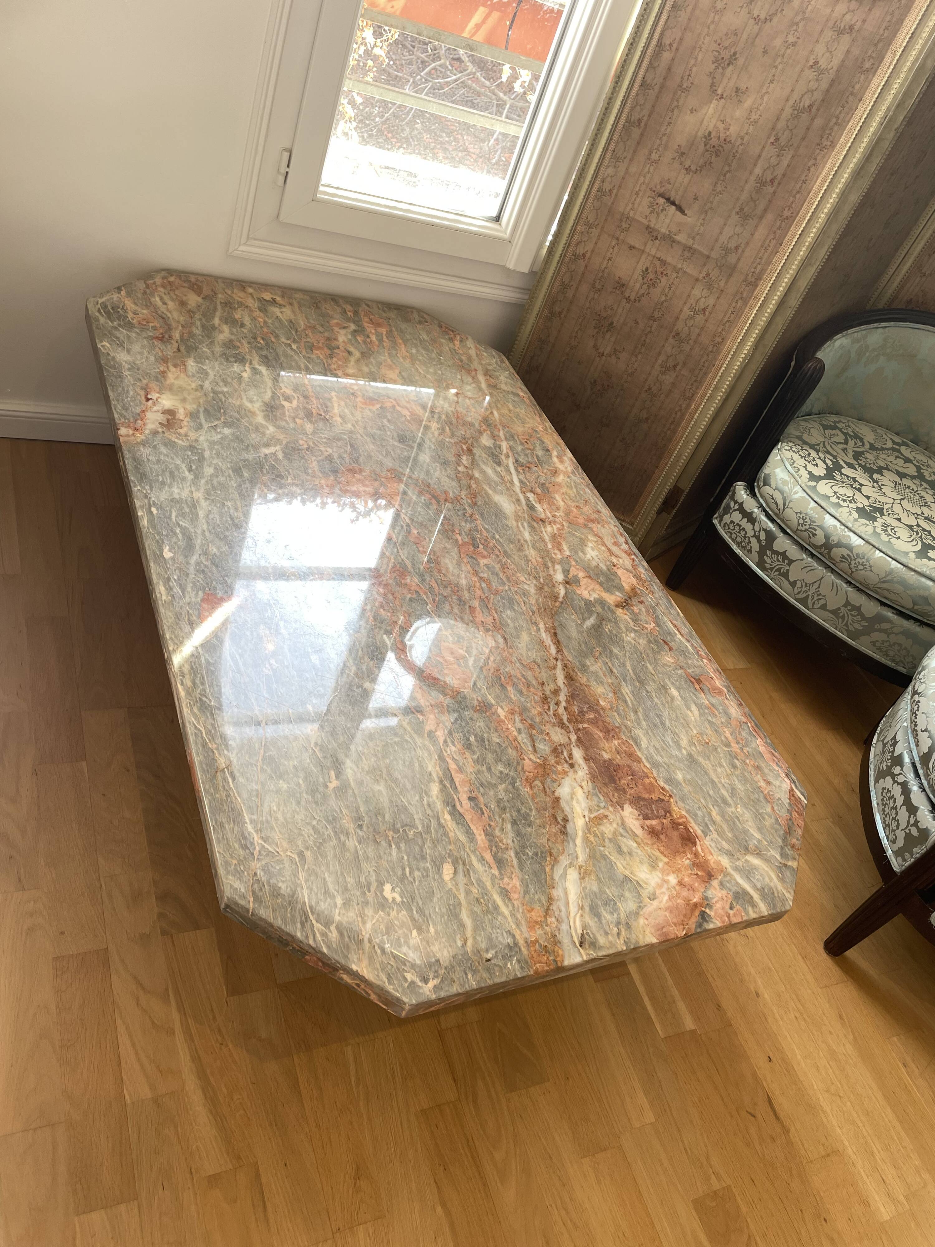 Solid Marble Coffee Table