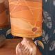 3 cermal vintage lamps