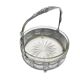 Antique Art Nouveau fruit basket, 1900s