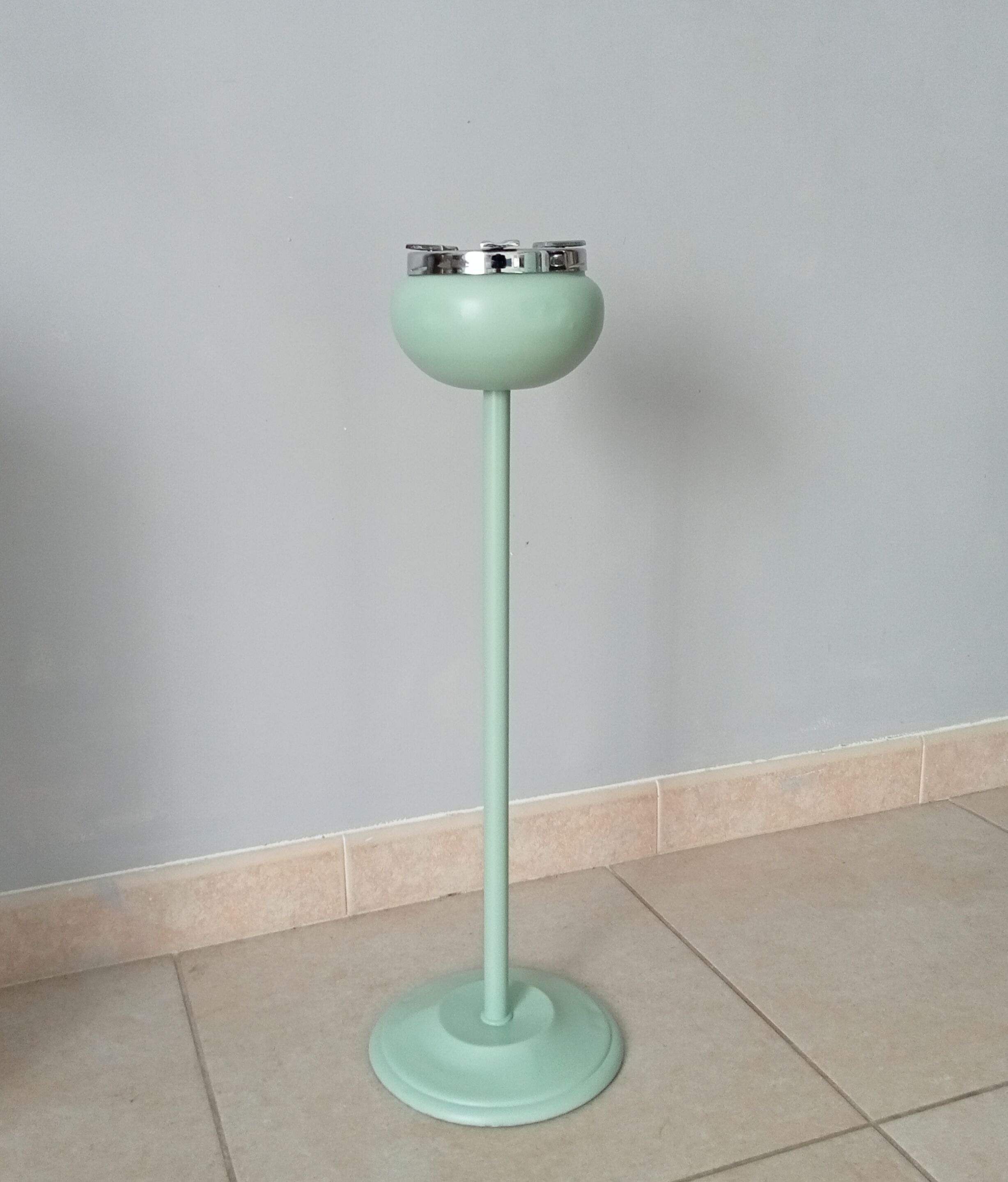 Vintage standing ashtray 50s