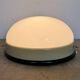 Industrial Bakelite Wall or Ceiling Light with Milk Glass, 1950s