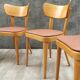 6 chaises bistrot Thonet en bois blond
