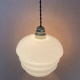 Suspension opaline ancienne