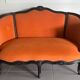 Stylised banquette decor