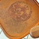 Art Nouveau office chair with curved wood attributed to J&J Kohn, 704 1/2 4V