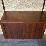 60s 70s teak wall shelf Wall Unit Kai Kristiansen for FM Møbler Denmark