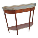 Console en bois style louis XVI