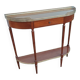 Console en bois style louis XVI