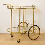 Two-Tier Vintage French Serving Bar Cart