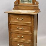 Dressing table side unit with 4 drawers