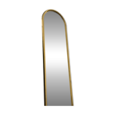 Grand Miroir Vintage Arqué Hollywood Regency - Édition Deknudt (Années