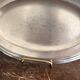Antique Serving Dish Tray 18th Century Pewter Fondue HO