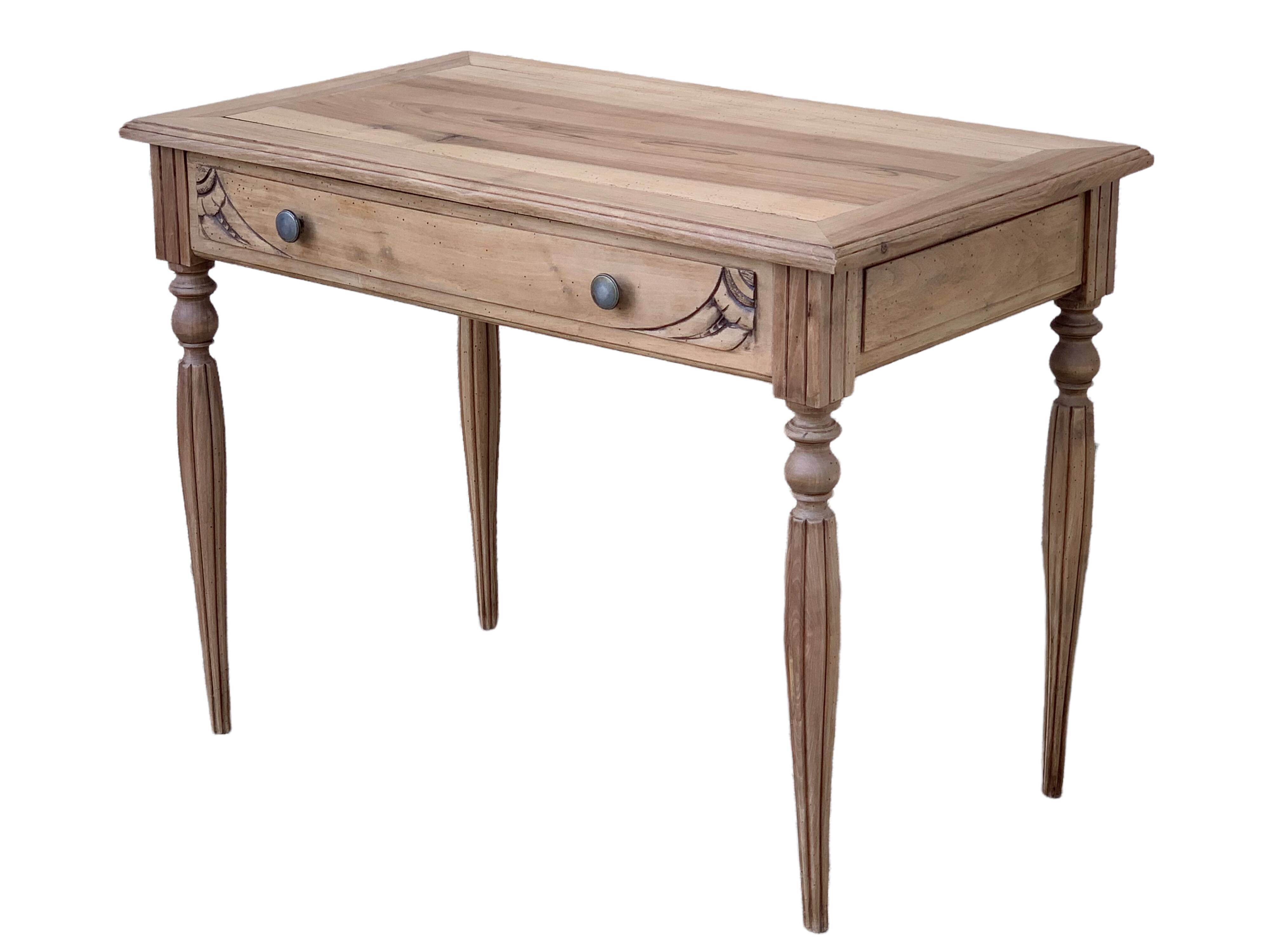 Art Deco office 1930 walnut raw wood