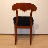 Biedermeier Cherry Veneer Shovel Chair, South Germany, 1820s